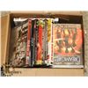 Image 1 : BOX OF ASSORTED DVDS.