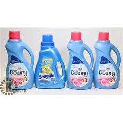 LOT OF 4 ASSORTED FABRIC SOFTENER