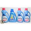 Image 1 : LOT OF 4 ASSORTED FABRIC SOFTENER
