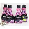 Image 1 : LOT OF 4 DOWNY FABRIC SOFTENER
