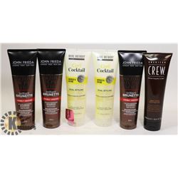 BAG OF ASSORTED HAIR CARE PRODUCTS