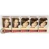 Image 1 : BAG OF 5 ASSORTED HAIR DYE