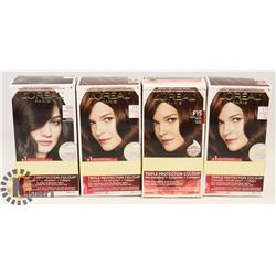 BAG OF 4 ASSORTED HAIR DYE
