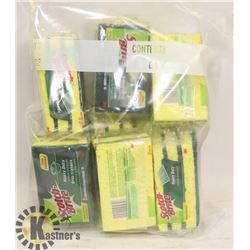 LOT OF NEW SPONGES.