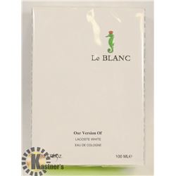 LOVALI LE BLANC EAU DE COLOGNE 100ML