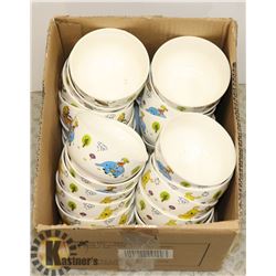 LOT OF CERAMIC BOWLS.