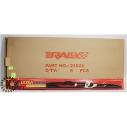 PACK OF 5 NEW ULTRA VISION 26" WIPER BLADES