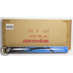 CASE OF 5 NEW 19" VISION TEC  WIPER BLADES