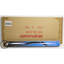 CASE OF 5 NEW 19" VISION TEC  WIPER BLADES