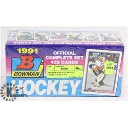 1991 BOWMAN 429 CARD SET COMPLETE, SEALED
