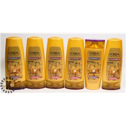 BAG OF ASSORTED LOREAL SHAMPOO & CONDITIONER