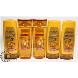 BAG OF ASSORTED LOREAL SHAMPOO & CONDITIONER
