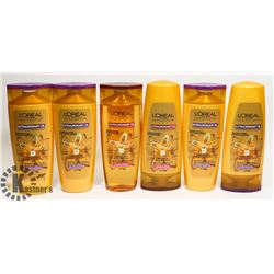BAG OF ASSORTED LOREAL SHAMPOO & CONDITIONER