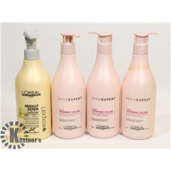 BAG OF ASSORTED SHAMPOO.