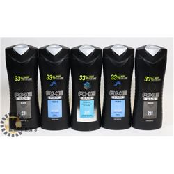 BAG OF ASSORTED AXE SHAMPOO & 2 IN 1