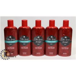 BAG OF ASSORTED OLD SPICE 2 IN 1 SHAMPOO &