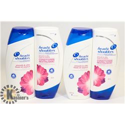 BAG OF ASSORTED HEADS AND SHOULDERS