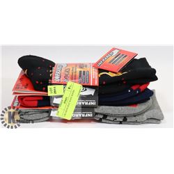 3 PK MENS HEAT WAVE SOCKS