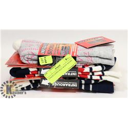 3 PACK LADIES HEAT WAVE SOCKS