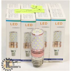 LOT OF 12 NEW LED LIGHT BULBS - 6000K