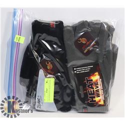 3 PACK MENS HEAT WAVE GLOVES