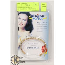 MAGNA WRIST MAGNETIC BRACELET-GOLD COLOR SILVER