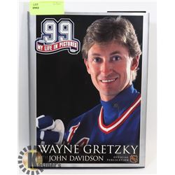 WAYNE GRETZKY "99 MY LIFE IN PICTURES" OFFICIAL