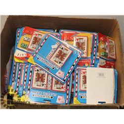 LOT OF VEGAS STYLE PLAYING CARDS.