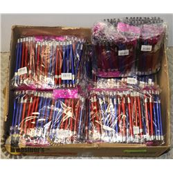 LOT OF PENS.