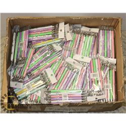 LOT OF PENS.