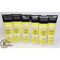LOT OF 6 JOHN FRIEDA GO BLONDER SHAMPOO &