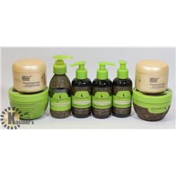 BAG OF ASSORTED HAIR CARE PRODUCTS