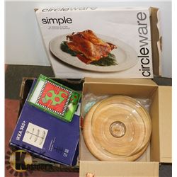 ENTERTAINER BOX INCL CAKE/PASTRY SERVER, 3 TIER