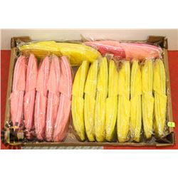 LOT OF ADULT FUZZY FLIP FLOPPERS.