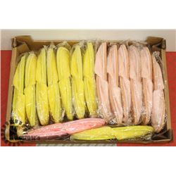 LOT OF ADULT FUZZY FLIP FLOPPERS.