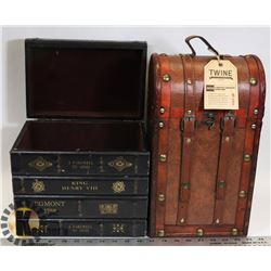 LOT OF 2 SECRET HOLDERS.