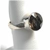 Image 2 : SILVER SMOKY QUARTZ RING