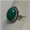 Image 2 : SILVER MALACHITE RING