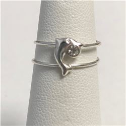 SILVER CZ RING