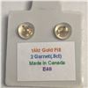 Image 3 : GARNET(0.8CT) EARRINGS