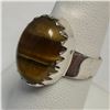 Image 2 : SILVER TIGER EYE RING