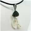 Image 2 : SILVER FREE FORM PEARL NECKLACE