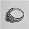Image 3 : SILVER RAINBOW TOPAZ CZ RING