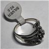 Image 3 : SILVER MARCASITE RING