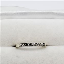 SILVER MARCASITE RING