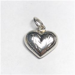 SILVER HEART PENDANT
