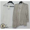 Image 1 : TWO WOMENS SHAWLS SIZE UNKNOWN