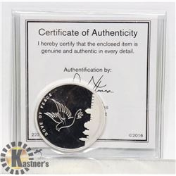 2016 THE HOLY LAND MINT ONE TROY OUNCE .999 FINE