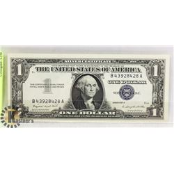 1957 US ONE DOLLAR BILL.