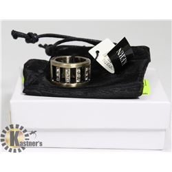 NEW DESIGNER DYRBERG/KERN LADIES RING W / CRYSTALS